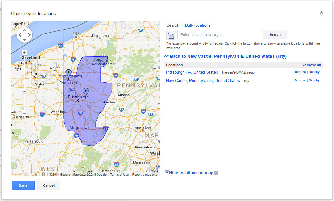 SEO audit Pittsburgh - Pittsburgh PA is a large area