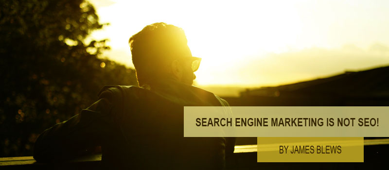 Why is search engine optimization marketing not the same as SEO?