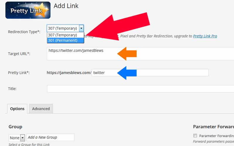 Making your links pretty with Pretty Link
