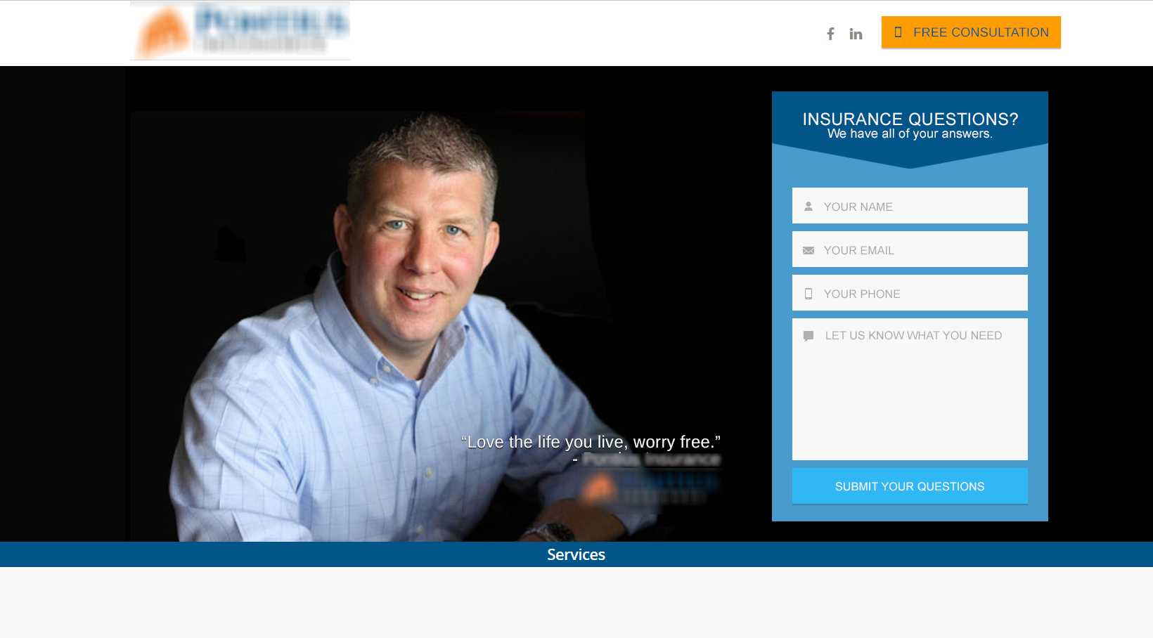 New Castle Insurance Company Example #3 - simple lead generation changes